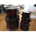 DW Collectors Satin Specialty Cherry to Black Fade
